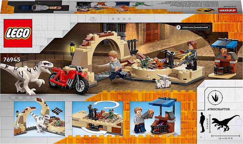 LEGO Jurassic World Dominion: Set 76945 - Atrociraptor Dinosaur: Bike Chase Carousel 2