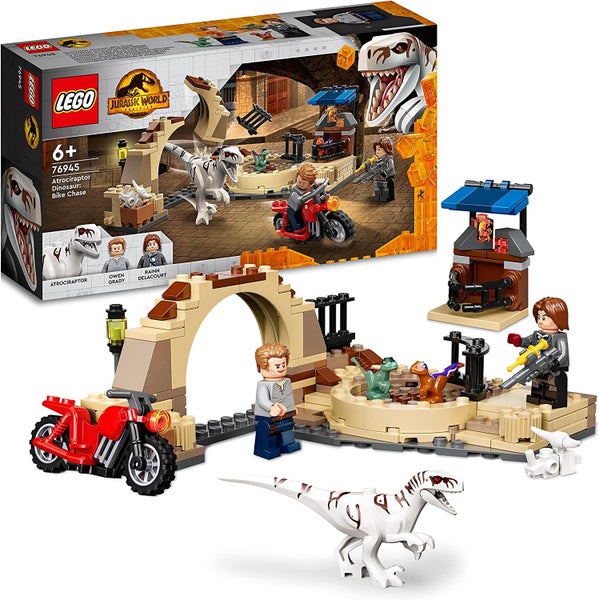 LEGO Jurassic World Dominion: Set 76945 - Atrociraptor Dinosaur: Bike Chase Carousel 8