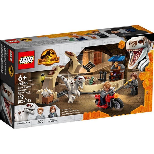 LEGO Jurassic World Dominion: Set 76945 - Atrociraptor Dinosaur: Bike Chase Carousel 1