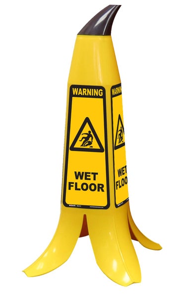 Banana Cone - Wet Floor, Slippery, Cleaning - with Standard & Bi-lingual version Carousel 2