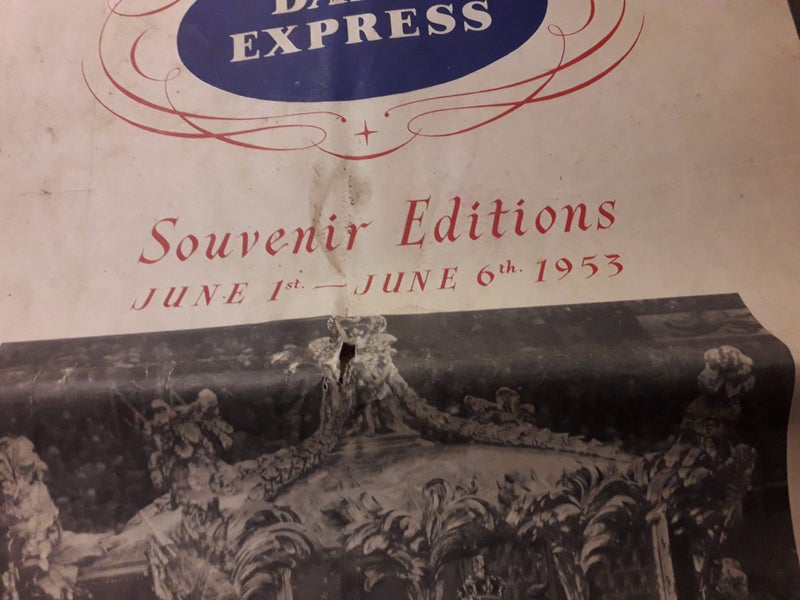 Daily Express + the times queen elizabeth coronation newspapers Carousel 2