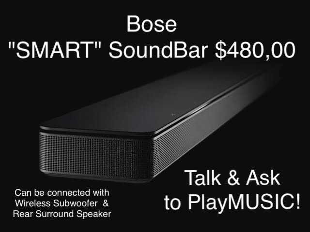 Bose soundbar hot sale nz