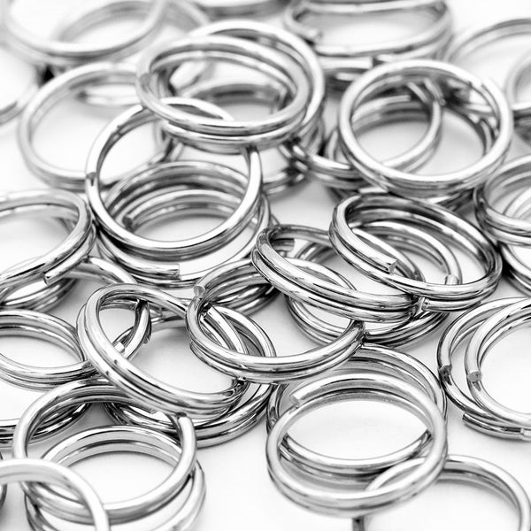 10 x 2.5 mm Splitrings / key ring keyring Carousel 1