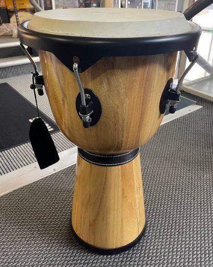 Djembe 12" w/ Tightening Lugs - Natural Carousel 1