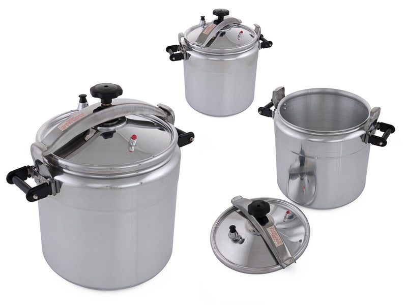 36L Pressure Cooker 50kPa Heavy Duty Aluminium Cooking Pot | Commercial Kitchen Carousel 4
