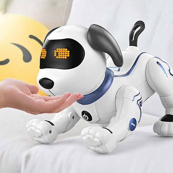 Multifunction Smart Remote Control Robot Police Dog Singing Dancing Launch Bulle Carousel 6