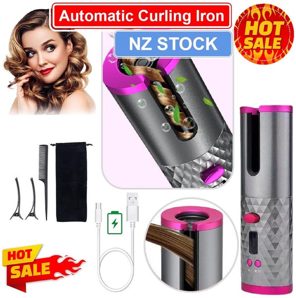 Brand New Wireless Hair Curler Curling Iron *Sale NOW* Carousel 1