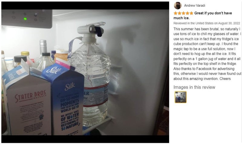 Jar Glass Drink & Beverage Dispenser Automatic Tap *Local STOCK NOW* Carousel 2