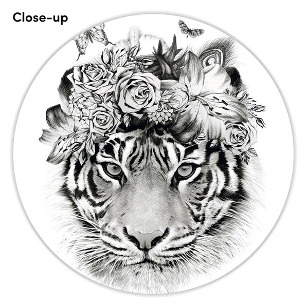 Tiger Queen Art Print - 11" x 14" Carousel 2