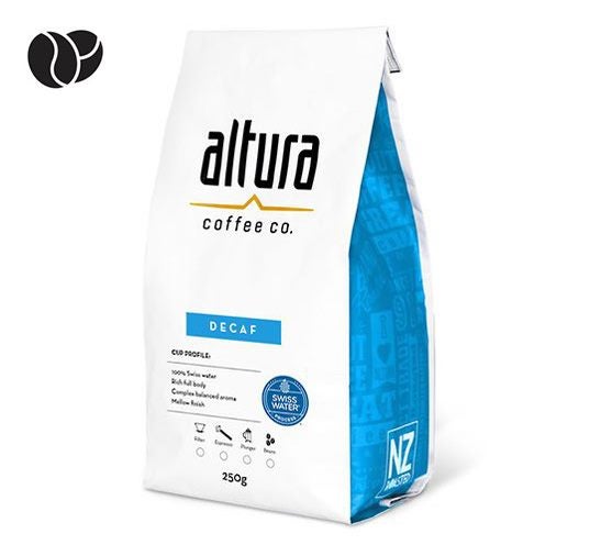 Brazilian Decaf Coffee 250g Bean 100% Natural Swiss-Water decaffeinating process Carousel 1