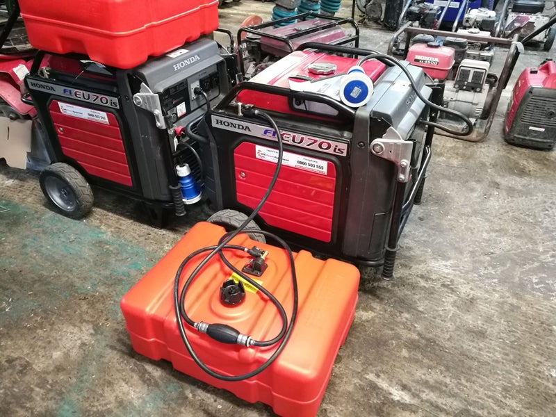 EU70iS Honda Generator Extended Fuel Tank up to 60 hours @ 25% Load Carousel 1
