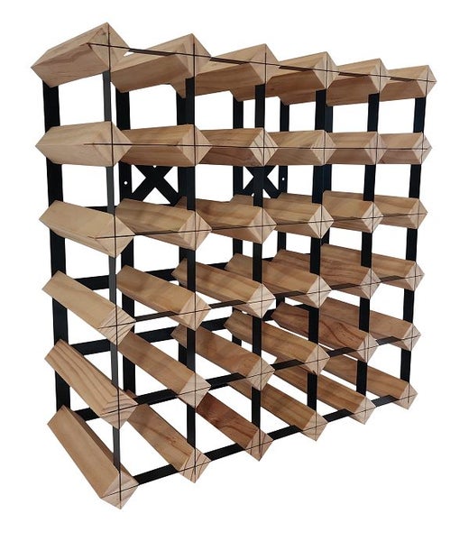 30 Bottle Classico Wine Rack Kit Set NZ Made Carousel 1
