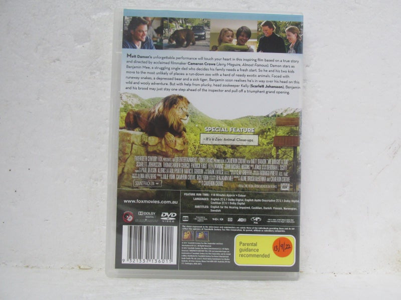 we bought a zoo DVD movie Carousel 2