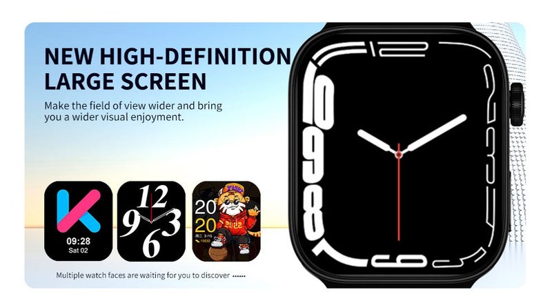 Smart Watch, KUMI KU2 MAX, Black, 1 Year Warranty Carousel 2