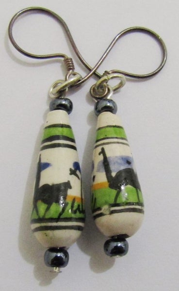 Llama earrings (E1) Carousel 1