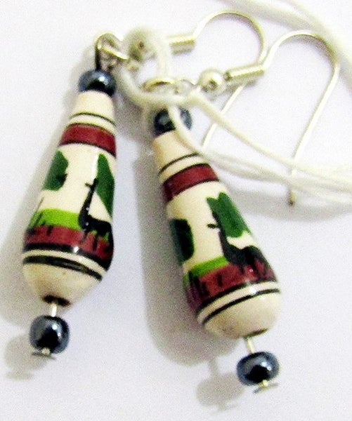 Llama earrings (E6) Carousel 1