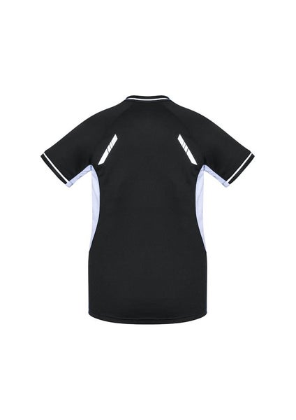 Ladies Renegade Tee - Black/White/Silver - Size 18 - Biz Collection Carousel 2