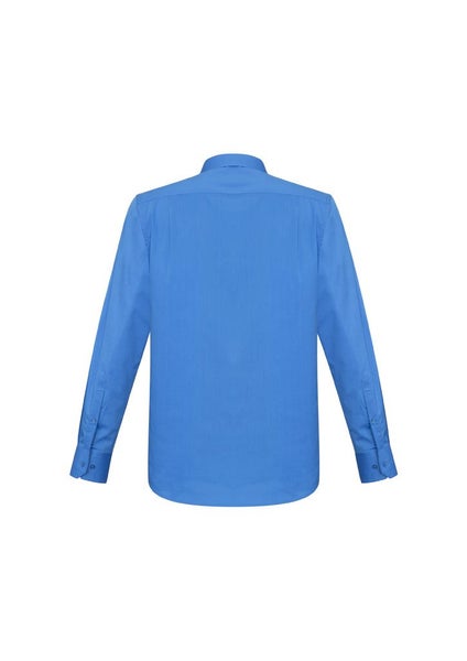 Mens Monaco Long Sleeve Shirt - Cyan - Size 5XL - Biz Collection Carousel 2