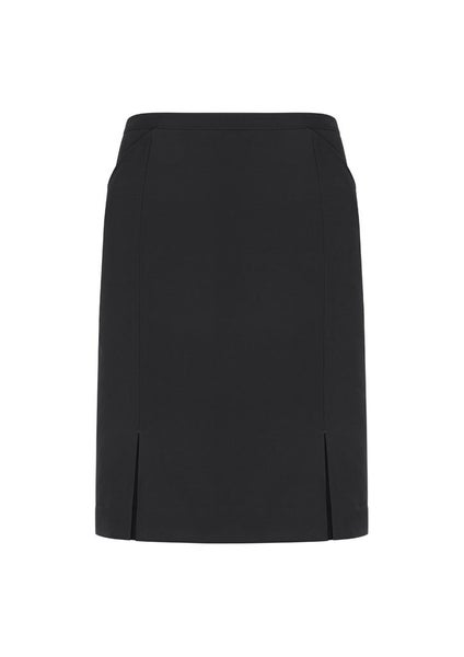 Siena Womens Front Pleat Detail Straight Skirt - Slate - Size 14 Carousel 1