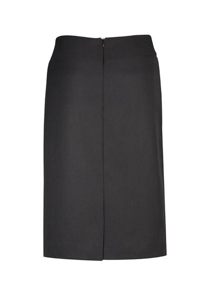 Cool Stretch Womens Relaxed Fit Skirt - Charcoal - Size 26 - Biz Collection Carousel 2