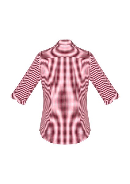 Springfield Womens 3/4 Sleeve Shirt - Cardinal - Size 14 - Biz Collection Carousel 2