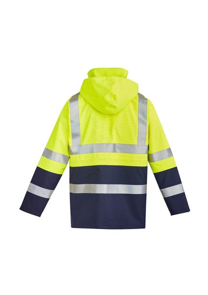 Mens FR Arc Rated Anti Static Waterproof Jacket - Yellow/Navy - Size 3XL Carousel 2