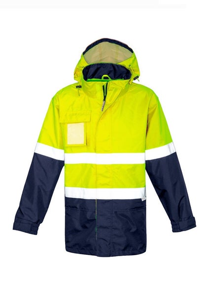 Mens Ultralite Waterproof Jacket - Yellow/Navy - Size S - Biz Collection Carousel 1