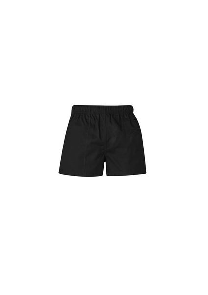 Mens Rugby Short - Black - Size L - Biz Collection Carousel 1