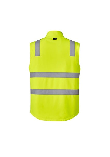 Unisex Hi Vis Softshell Vest - Yellow/Navy - Size XS - Biz Collection Carousel 2