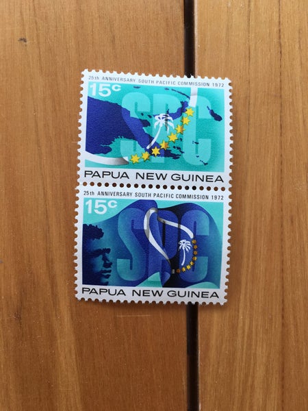 stamps PAPUA NEW GUINEA 1972 Sth Pacific Commission Carousel 1