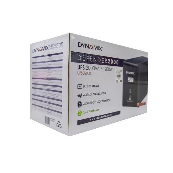 Dynamix Defender 2000VA(1200W) Line Interactive Ups Carousel 3