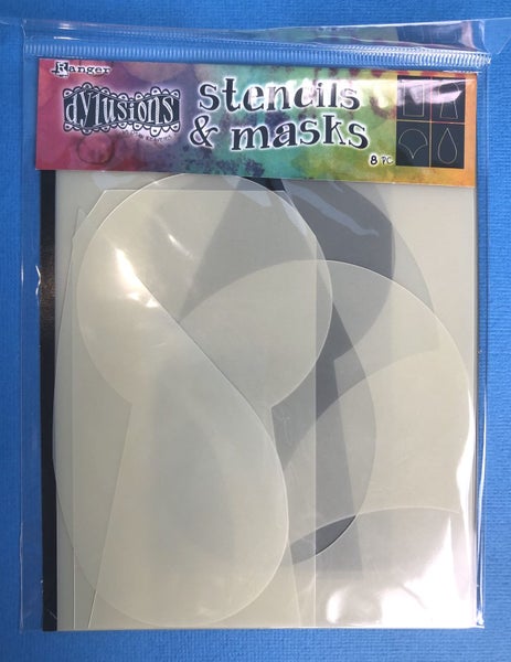 Dyan Reaveley Dylusions Basic Shapes Stencils 8 pce - DYS63773-B Carousel 1