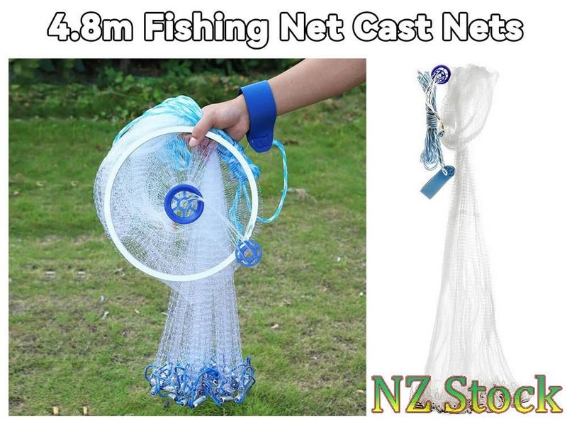 4.8m Fishing Net Cast Nets