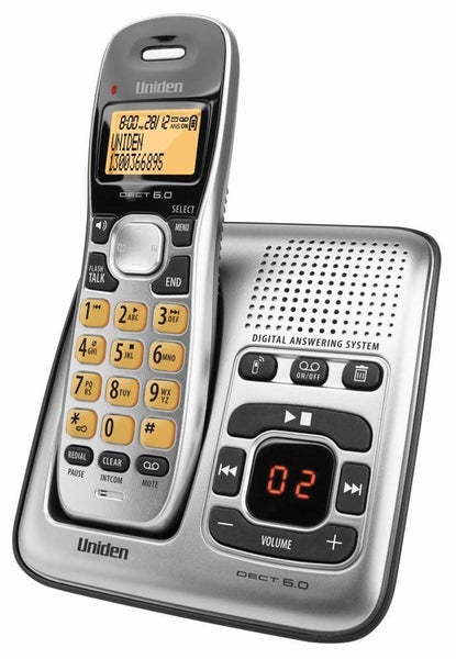 Uniden DECT1735 Digital DECT Cordless phone w/ Answer Machine Carousel 1
