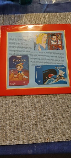 PINOCCHIO PhoneCard Set.. WALT DISNEY Carousel 2