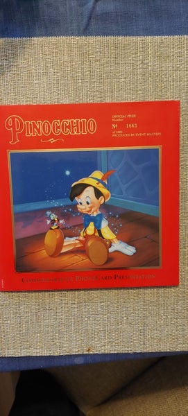 PINOCCHIO PhoneCard Set.. WALT DISNEY Carousel 7