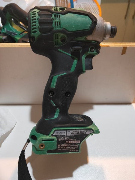 Hitachi WH18DBDL2 18V Pro Brushless Triple Hammer Impact Driver Skin Only Carousel 2