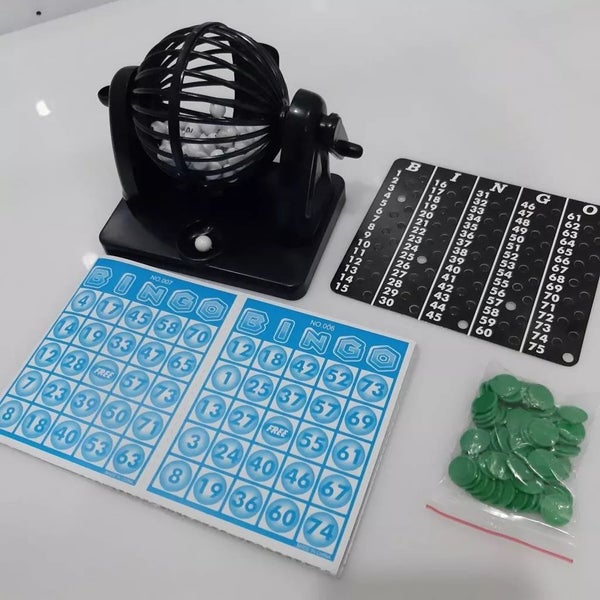 Bingo Machine 75 Numbers / Lotto Machine / Party Game Machine Carousel 1