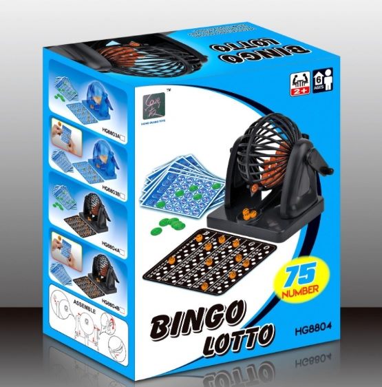 Bingo Machine 75 Numbers / Lotto Machine / Party Game Machine Carousel 2