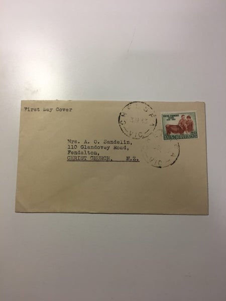 1953 First Day Cover Young Farmers Clubs Carousel 1