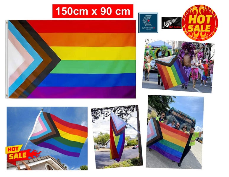 Brand New LGBTQ Pride LGBT Flag Rainbow Flag 150cm x 90cm *Sale NOW* Carousel 1