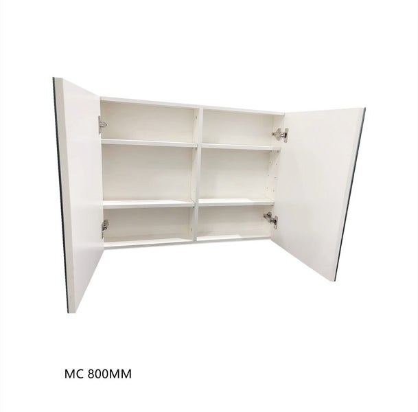 #Bathroom# Mirror Cabinet Maize - 800 White Carousel 2