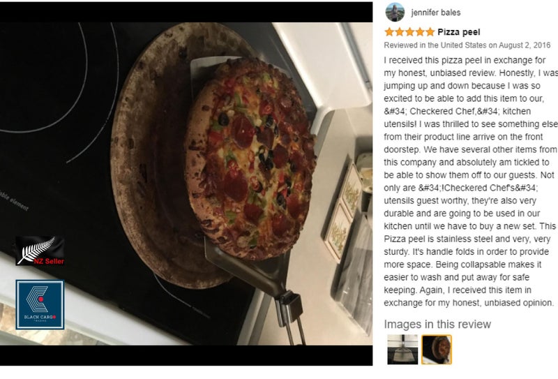 Brand New Chef Pizza Peel Paddle Pizza Maker Pizza Oven Stone *Clearance* Carousel 2