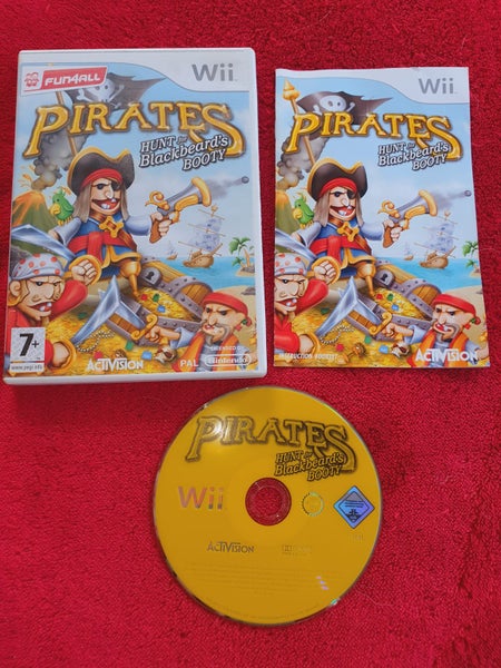 Pirates: Hunt for Blackbeard's Booty - Wii Game Carousel 1