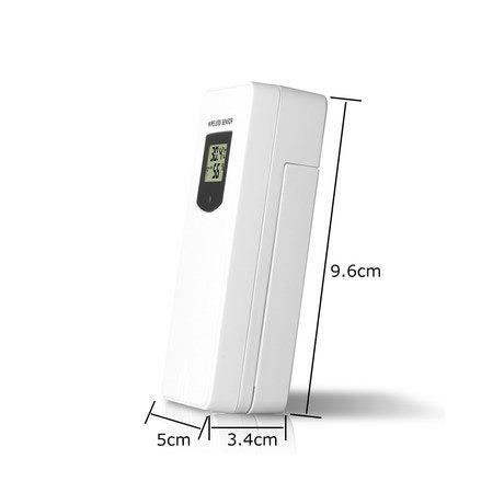 Weather Clock Station Wireless Sensor Outdoor Temperature Humidity Carousel 4