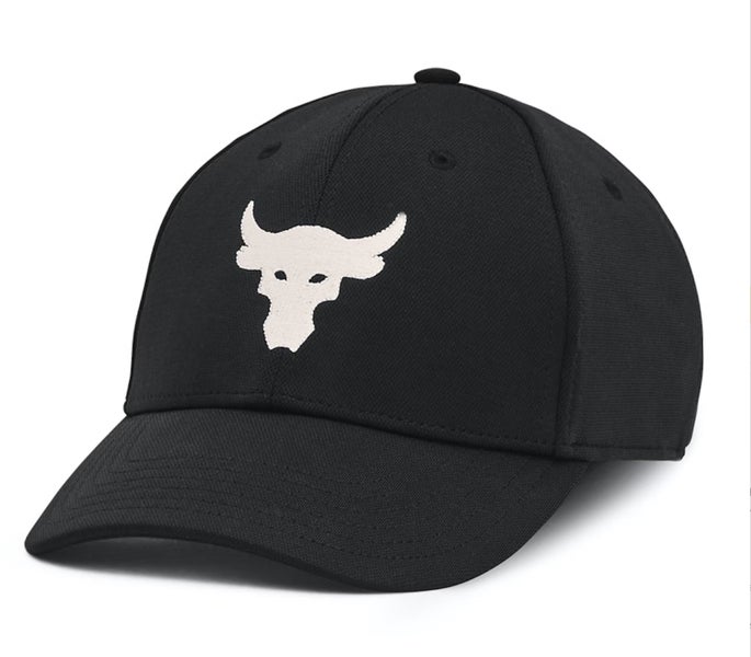 UNDER ARMOUR WOMENS PROJECT ROCK CAP EXCLUSIVE BLACK HAT CRAZY SALE OSFM $29