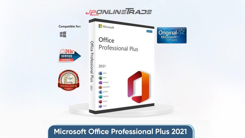 Microsoft Office Professional Pro Plus 2021 Lifetime - Latest Version Carousel 1