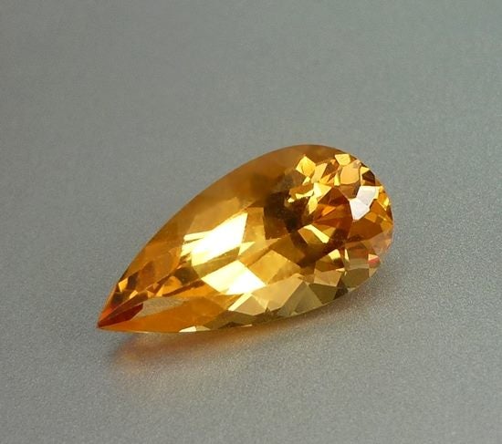 3.91CT BEAUTIFUL HUGE 100% NATURAL (YELLOW EMERALD) GOLDEN YELLOW BERYL Carousel 1