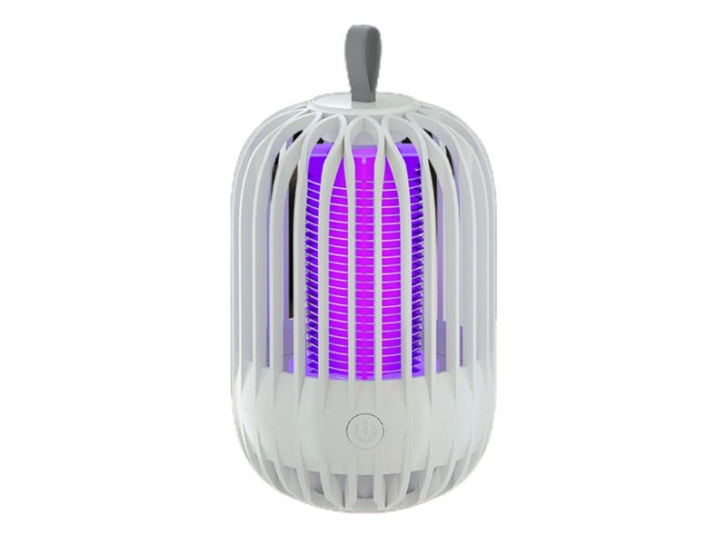 USB Electric Mosquito Killer Lamp Mosquito Zapper Trap White Carousel 1