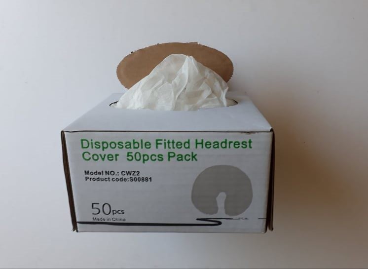 Disposable Fitted Headrest / Face Cradle Covers Carousel 1